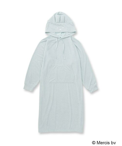 OPAQUE.CLIP / オペーク ドット クリップ ルームウェア | ◆【miffy】パイルルームワンピース（サックスブルー(890)）