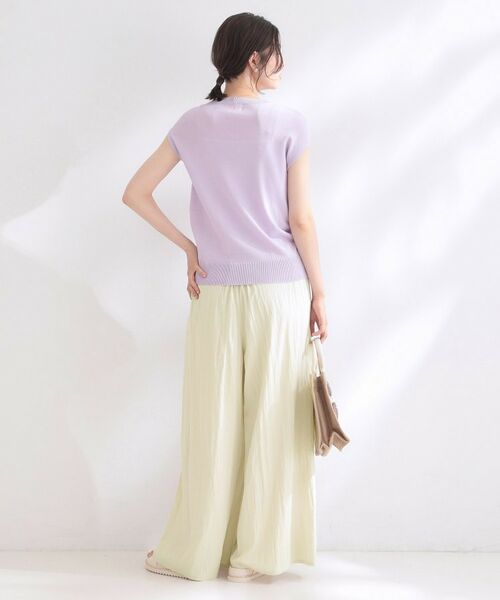 OPAQUE.CLIP / オペーク ドット クリップ ニット・セーター | 袖結び2WAYニット【洗濯機OK】 | 詳細13