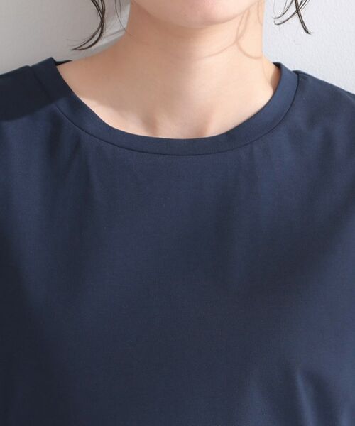OPAQUE.CLIP / オペーク ドット クリップ Tシャツ | 裾フリルドッキングTシャツ【洗濯機OK】 | 詳細20
