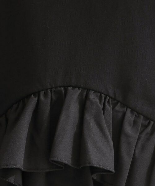 OPAQUE.CLIP / オペーク ドット クリップ Tシャツ | 裾フリルドッキングTシャツ【洗濯機OK】 | 詳細8