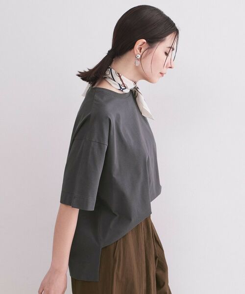 OPAQUE.CLIP / オペーク ドット クリップ Tシャツ | リラクシーカットソー【洗濯機OK】 | 詳細5