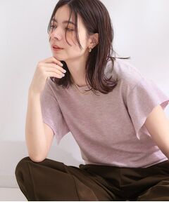 OPAQUE.CLIP / オペーク ドット クリップ ニット・セーター | ドライタッチラメ デザインスリーブニット【洗える】