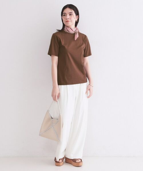 OPAQUE.CLIP / オペーク ドット クリップ Tシャツ | ベーシックTシャツ／オーガニックコットン混【洗濯機OK】 | 詳細10