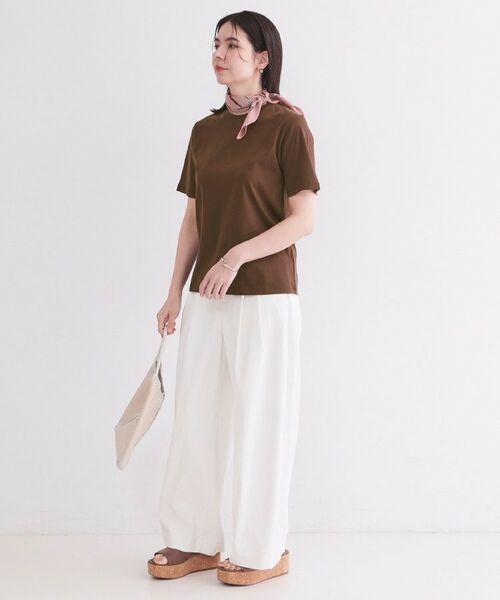 OPAQUE.CLIP / オペーク ドット クリップ Tシャツ | ベーシックTシャツ／オーガニックコットン混【洗濯機OK】 | 詳細11