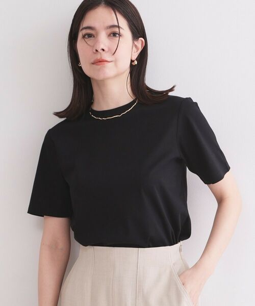 OPAQUE.CLIP / オペーク ドット クリップ Tシャツ | ベーシックTシャツ／オーガニックコットン混【洗濯機OK】 | 詳細5