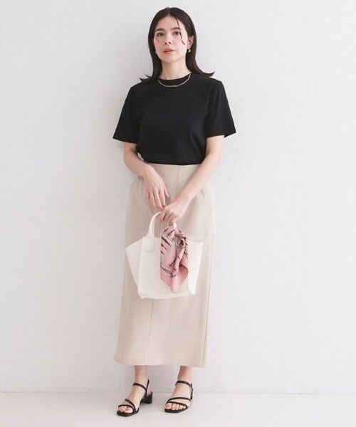 OPAQUE.CLIP / オペーク ドット クリップ Tシャツ | ベーシックTシャツ／オーガニックコットン混【洗濯機OK】 | 詳細6