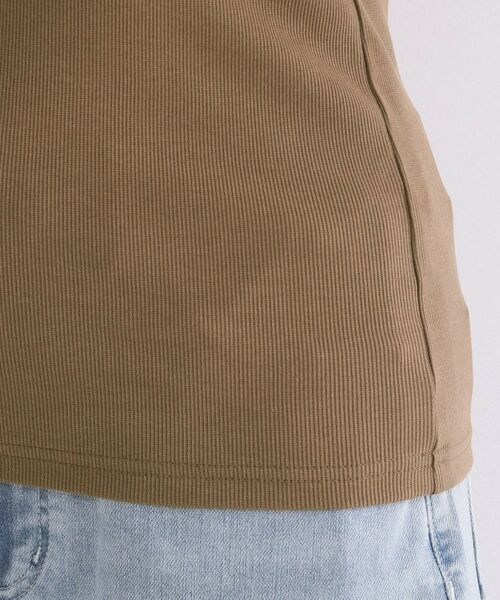 OPAQUE.CLIP / オペーク ドット クリップ キャミソール・チューブトップ | オーガニックコットン混 ベーシックリブタンクトップ【洗濯機OK】 | 詳細18
