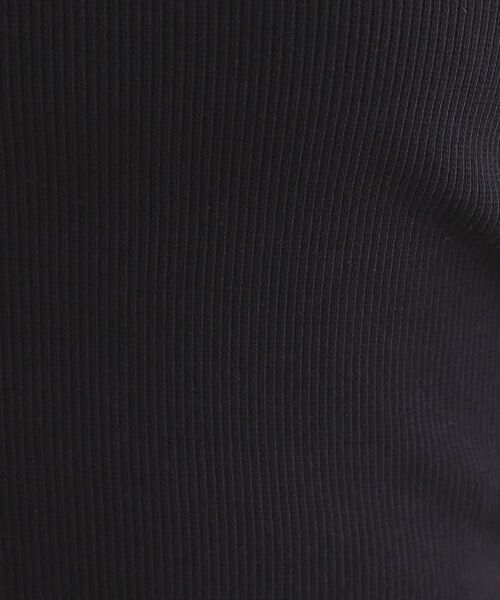 OPAQUE.CLIP / オペーク ドット クリップ キャミソール・チューブトップ | オーガニックコットン混 ベーシックリブタンクトップ【洗濯機OK】 | 詳細8