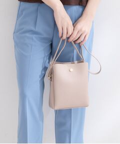 OPAQUE.CLIP / オペーク ドット クリップ ショルダーバッグ | 新色追加！シュリンク合皮3層ミニショルダーバッグ【軽量／長さ調整可能】