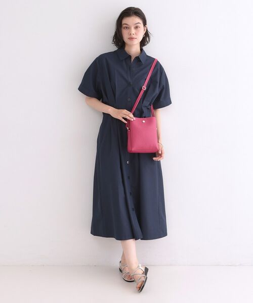 OPAQUE.CLIP / オペーク ドット クリップ ショルダーバッグ | 新色追加!シュリンク合皮3層ミニショルダーバッグ【軽量/長さ調整可能】 | 詳細10