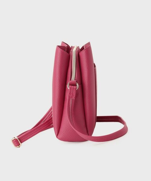 OPAQUE.CLIP / オペーク ドット クリップ ショルダーバッグ | 新色追加!シュリンク合皮3層ミニショルダーバッグ【軽量/長さ調整可能】 | 詳細16