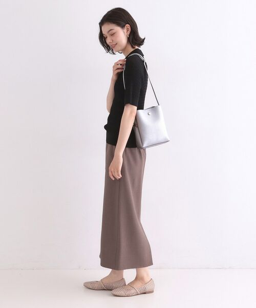 OPAQUE.CLIP / オペーク ドット クリップ ショルダーバッグ | 新色追加!シュリンク合皮3層ミニショルダーバッグ【軽量/長さ調整可能】 | 詳細4