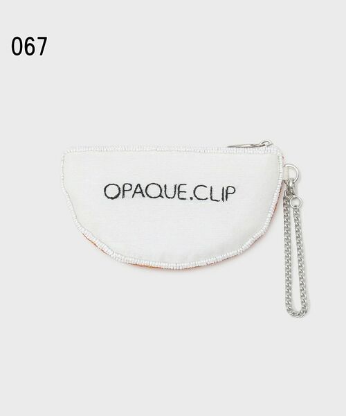 OPAQUE.CLIP / オペーク ドット クリップ キーホルダー・ストラップ | マルチアソートカラフルビーズポーチチャーム | 詳細2