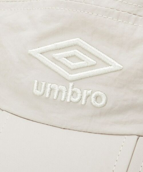 OPAQUE.CLIP / オペーク ドット クリップ キャップ | ◆【umbro／アンブロ】ポケッタブルロゴ刺しゅう入りキャップ | 詳細6