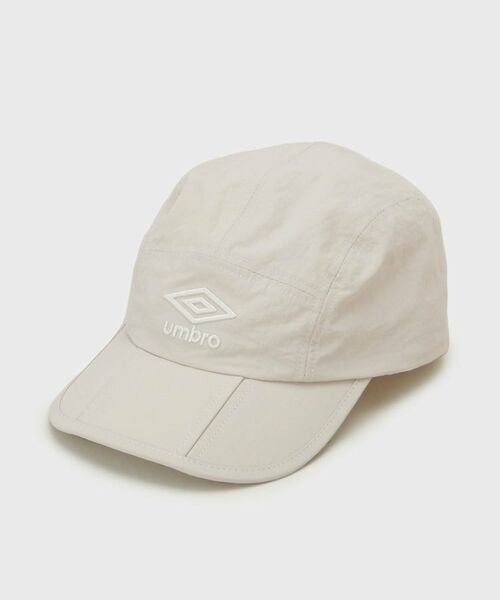 OPAQUE.CLIP / オペーク ドット クリップ キャップ | ◆【umbro／アンブロ】ポケッタブルロゴ刺しゅう入りキャップ（グレー(012)）