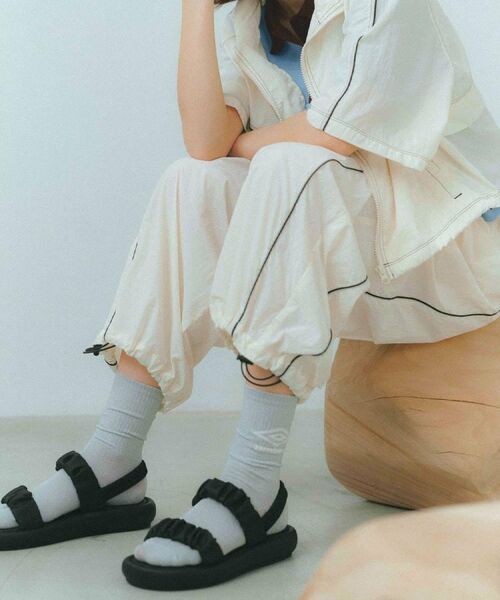 OPAQUE.CLIP / オペーク ドット クリップ ソックス | ◆【umbro／アンブロ】ロゴ入りラメソックス | 詳細1