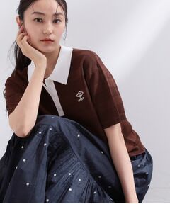OPAQUE.CLIP / オペーク ドット クリップ ニット・セーター | ◆【umbro／アンブロ】メッシュボーダー配色ポロニット
