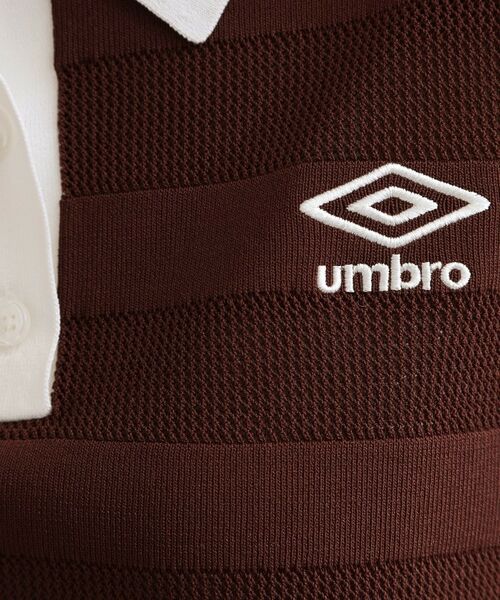 OPAQUE.CLIP / オペーク ドット クリップ ニット・セーター | ◆【umbro／アンブロ】メッシュボーダー配色ポロニット | 詳細12