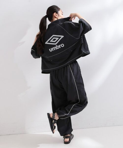 OPAQUE.CLIP / オペーク ドット クリップ パンツ | ◆【umbro／アンブロ】シアーナイロンカーブシルエットイージパンツ | 詳細14