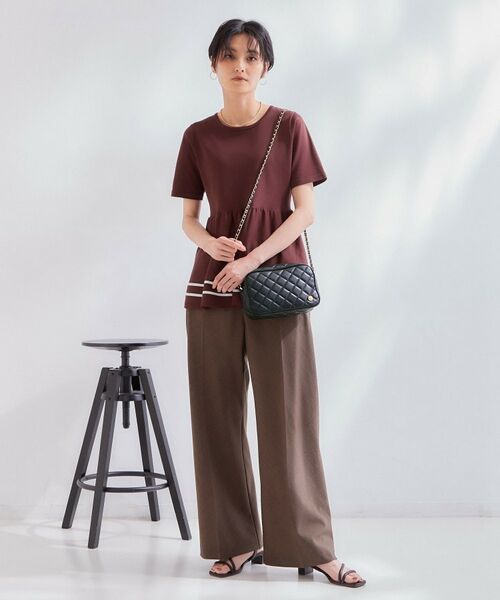OPAQUE.CLIP / オペーク ドット クリップ ショルダーバッグ | ダイヤキルティングデザインチェーンミニショルダーバッグ | 詳細16