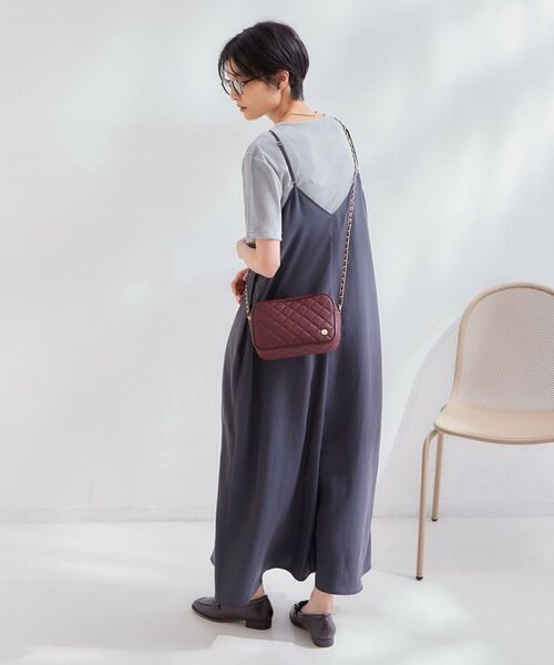 OPAQUE.CLIP / オペーク ドット クリップ ショルダーバッグ | ダイヤキルティングデザインチェーンミニショルダーバッグ | 詳細20