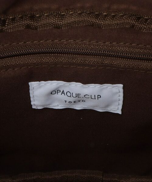 OPAQUE.CLIP / オペーク ドット クリップ ボストンバッグ | スエード調合皮デザインワイドボストンバッグ | 詳細11