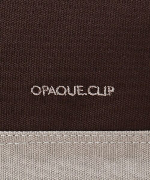 OPAQUE.CLIP / オペーク ドット クリップ トートバッグ | 【2WAY】バイカラー帆布ミドルトート | 詳細22