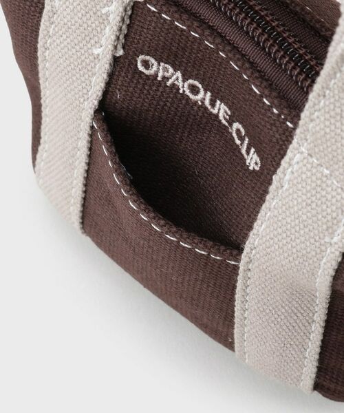 OPAQUE.CLIP / オペーク ドット クリップ キーホルダー・ストラップ | バイカラー帆布ミニBAGチャーム | 詳細9