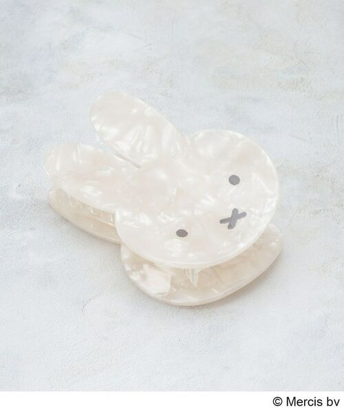 OPAQUE.CLIP / オペーク ドット クリップ ヘアアクセサリー | ◆【miffy】フェイス型シェル調ヘアクリップ | 詳細1