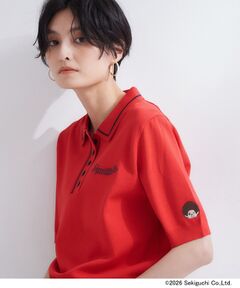 OPAQUE.CLIP / オペーク ドット クリップ ニット・セーター | 【モンチッチ】刺繍入りポロニット《洗濯機OK》