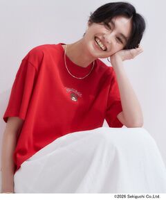 OPAQUE.CLIP / オペーク ドット クリップ Tシャツ | 【モンチッチ】フロントプリント＆ロゴ刺繍ショートTシャツ《洗濯機OK》
