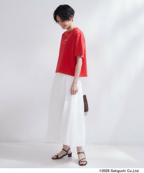 OPAQUE.CLIP / オペーク ドット クリップ Tシャツ | 【モンチッチ】フロントプリント＆ロゴ刺繍ショートTシャツ《洗濯機OK》 | 詳細11