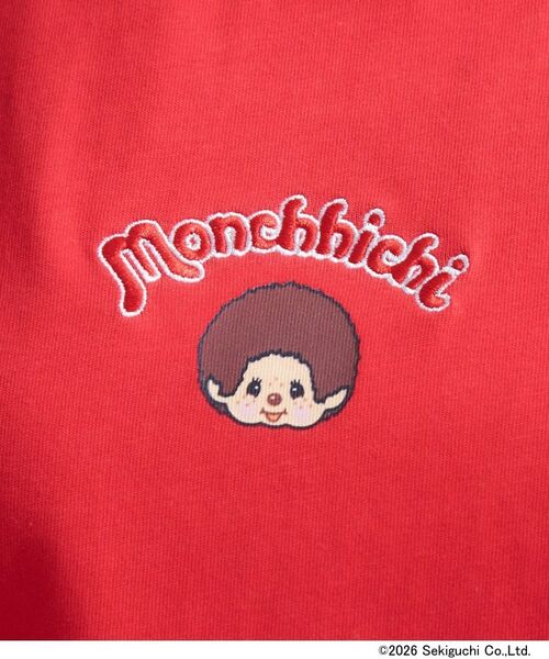 OPAQUE.CLIP / オペーク ドット クリップ Tシャツ | 【モンチッチ】フロントプリント＆ロゴ刺繍ショートTシャツ《洗濯機OK》 | 詳細12