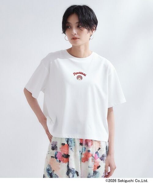 OPAQUE.CLIP / オペーク ドット クリップ Tシャツ | 【モンチッチ】フロントプリント＆ロゴ刺繍ショートTシャツ《洗濯機OK》 | 詳細13