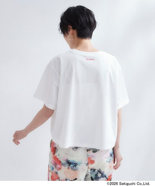 OPAQUE.CLIP / オペーク ドット クリップ Tシャツ | 【モンチッチ】フロントプリント＆ロゴ刺繍ショートTシャツ《洗濯機OK》 | 詳細15