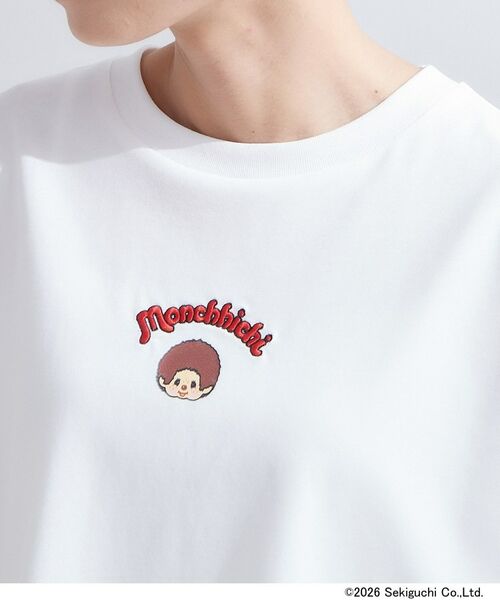 OPAQUE.CLIP / オペーク ドット クリップ Tシャツ | 【モンチッチ】フロントプリント＆ロゴ刺繍ショートTシャツ《洗濯機OK》 | 詳細16