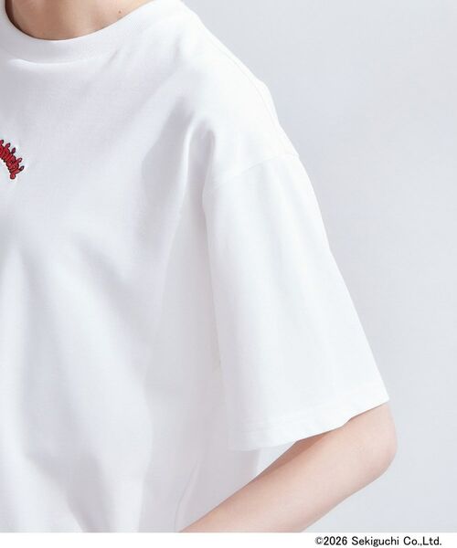 OPAQUE.CLIP / オペーク ドット クリップ Tシャツ | 【モンチッチ】フロントプリント＆ロゴ刺繍ショートTシャツ《洗濯機OK》 | 詳細18