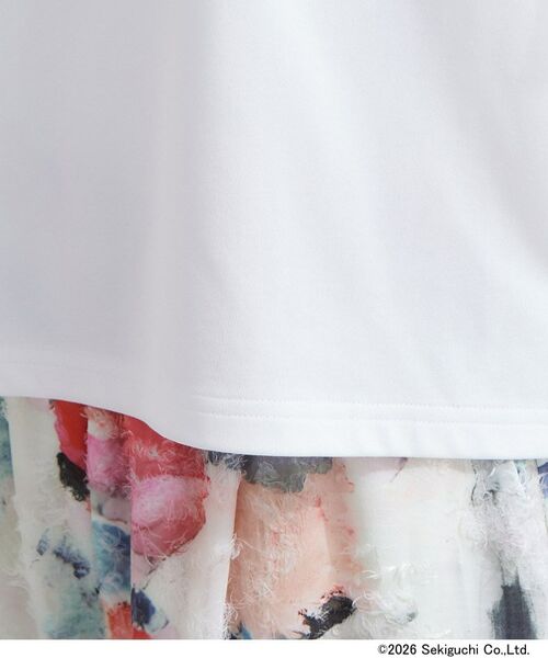 OPAQUE.CLIP / オペーク ドット クリップ Tシャツ | 【モンチッチ】フロントプリント＆ロゴ刺繍ショートTシャツ《洗濯機OK》 | 詳細19