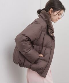 OPAQUE.CLIP / オペーク ドット クリップ ダウンジャケット・ベスト | 撥水2WAY襟ショートダウン【防風／抗菌防臭／洗濯機OK】《5col／SS～LL》