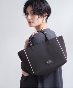 OPAQUE.CLIP / オペーク ドット クリップ トートバッグ | 【2WAY】ロープハンドルバイカラーニットバッグ