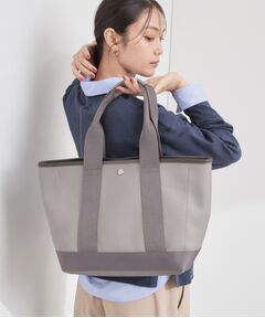 OPAQUE.CLIP / オペーク ドット クリップ トートバッグ | 【軽量／A4対応】カラーデザインコンビトートバッグ