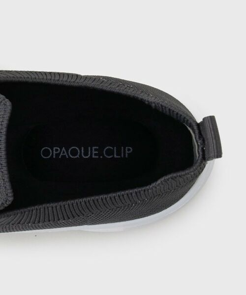 OPAQUE.CLIP / オペーク ドット クリップ スニーカー | 【軽量】ビジューバックルデザインニットスニーカー | 詳細7