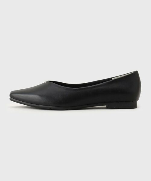 OPAQUE.CLIP / オペーク ドット クリップ パンプス | 【軽量／通勤対応可能】スクエアトゥカシメデザインフラットパンプス | 詳細2
