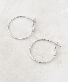 OPAQUE.CLIP / オペーク ドット クリップ ピアス・イヤリング | 細ラインフープピアス