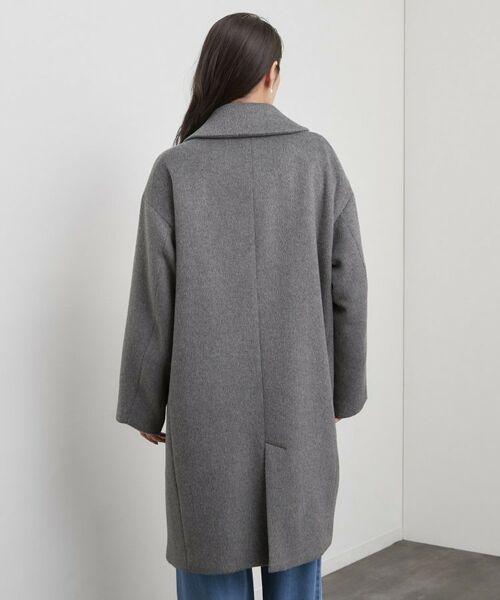 OPAQUE.CLIP / オペーク ドット クリップ その他アウター | カシミヤブレンドウール ロングチェスターコート | 詳細11