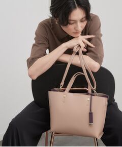 OPAQUE.CLIP / オペーク ドット クリップ トートバッグ | 【2WAY／3層仕様／通勤対応】名品バイカラーミドルトートバッグ