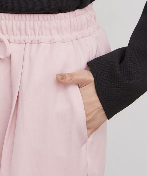 OPAQUE.CLIP / オペーク ドット クリップ パンツ | ◆《着丈選べる》裏起毛ストレッチイージーワイドパンツ【S～LL／蓄熱素材／洗濯機OK】 | 詳細21