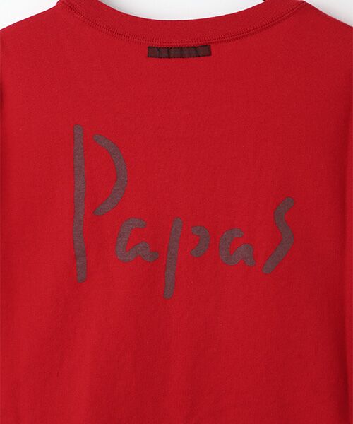 PAPAS / パパス Tシャツ | 定番ロゴTシャツ | 詳細2