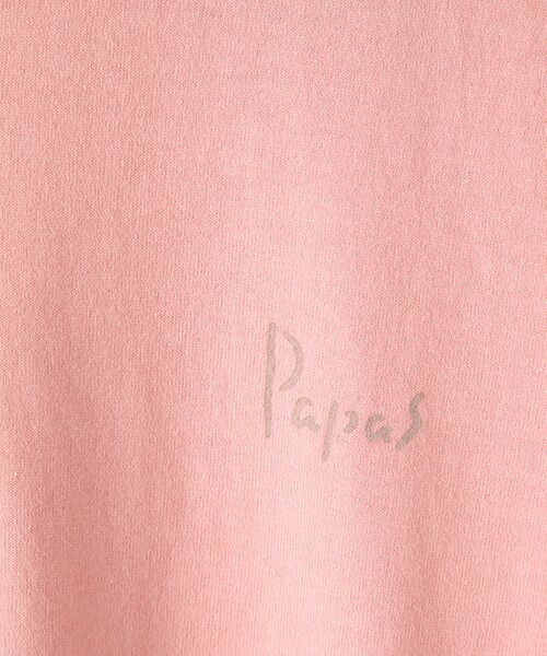 PAPAS / パパス Tシャツ | 定番ヘンリーネックTシャツ | 詳細7
