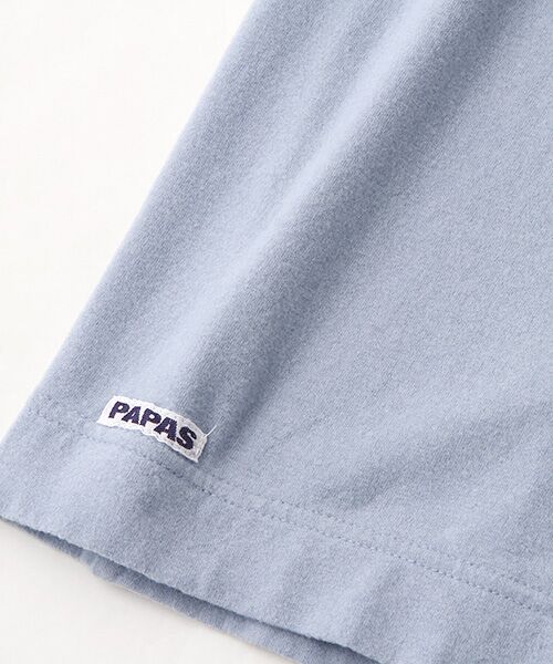 PAPAS / パパス Tシャツ | ストレッチソフト起毛天竺 タートルネック | 詳細7